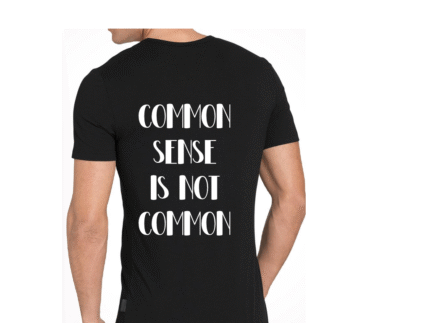 Commonsense Is Not Common 6